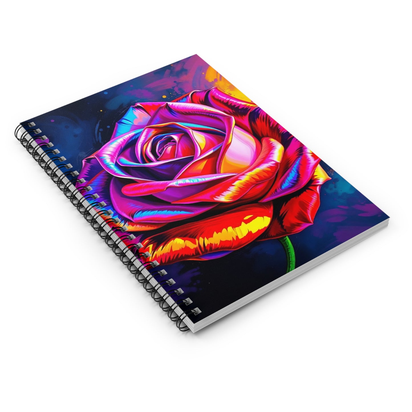 Vibrant Floral Spiral DayBook