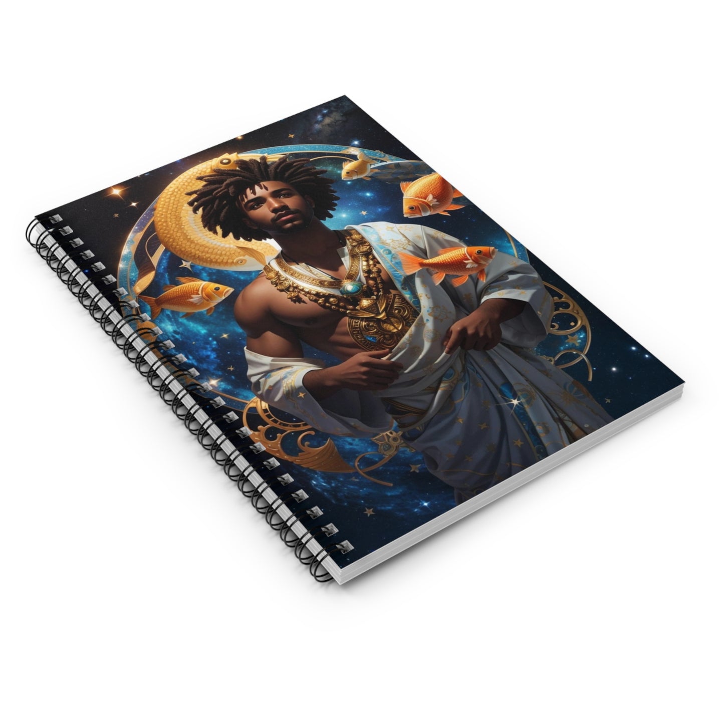 Pisces Male Spiral DayBook
