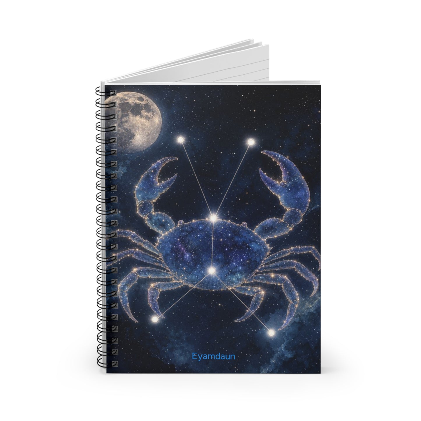 Cancer Constellation Spiral Daybook