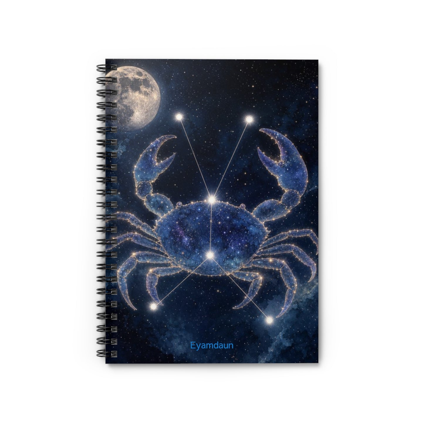 Cancer Constellation Spiral Daybook