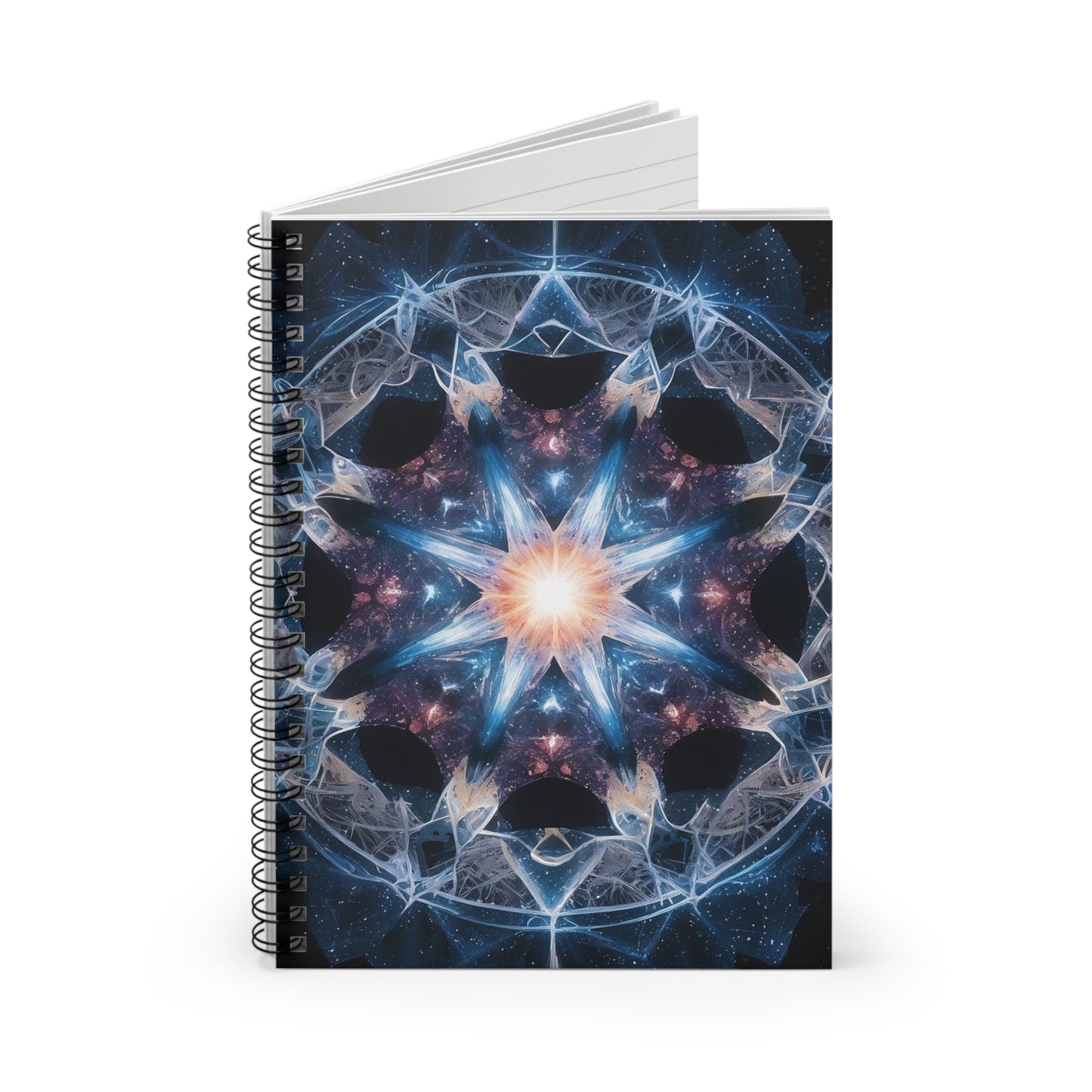 8th Dimension Quasicrystal Spiral Notebook - For Cosmic Creatives