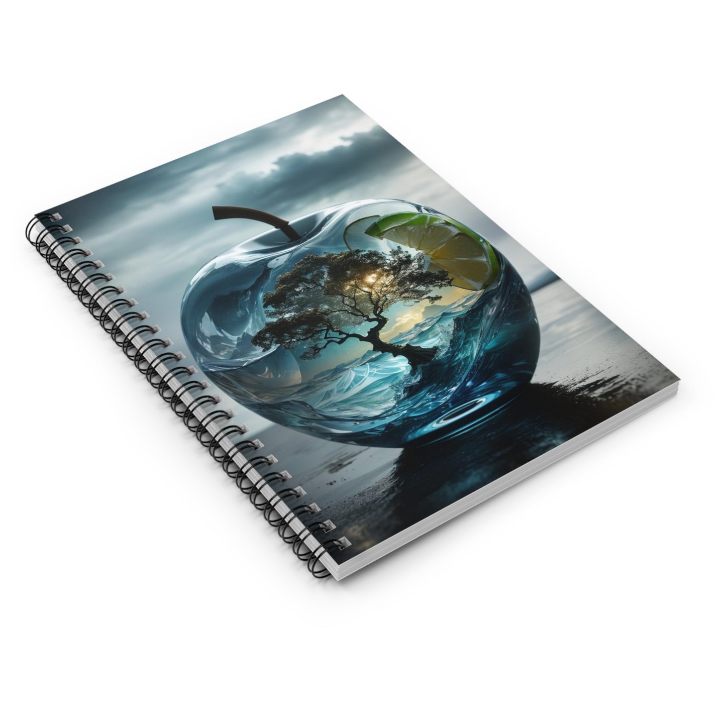 Glass Apple Spiral DayBook