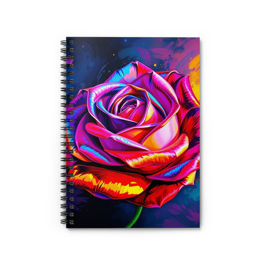 Vibrant Floral Spiral DayBook