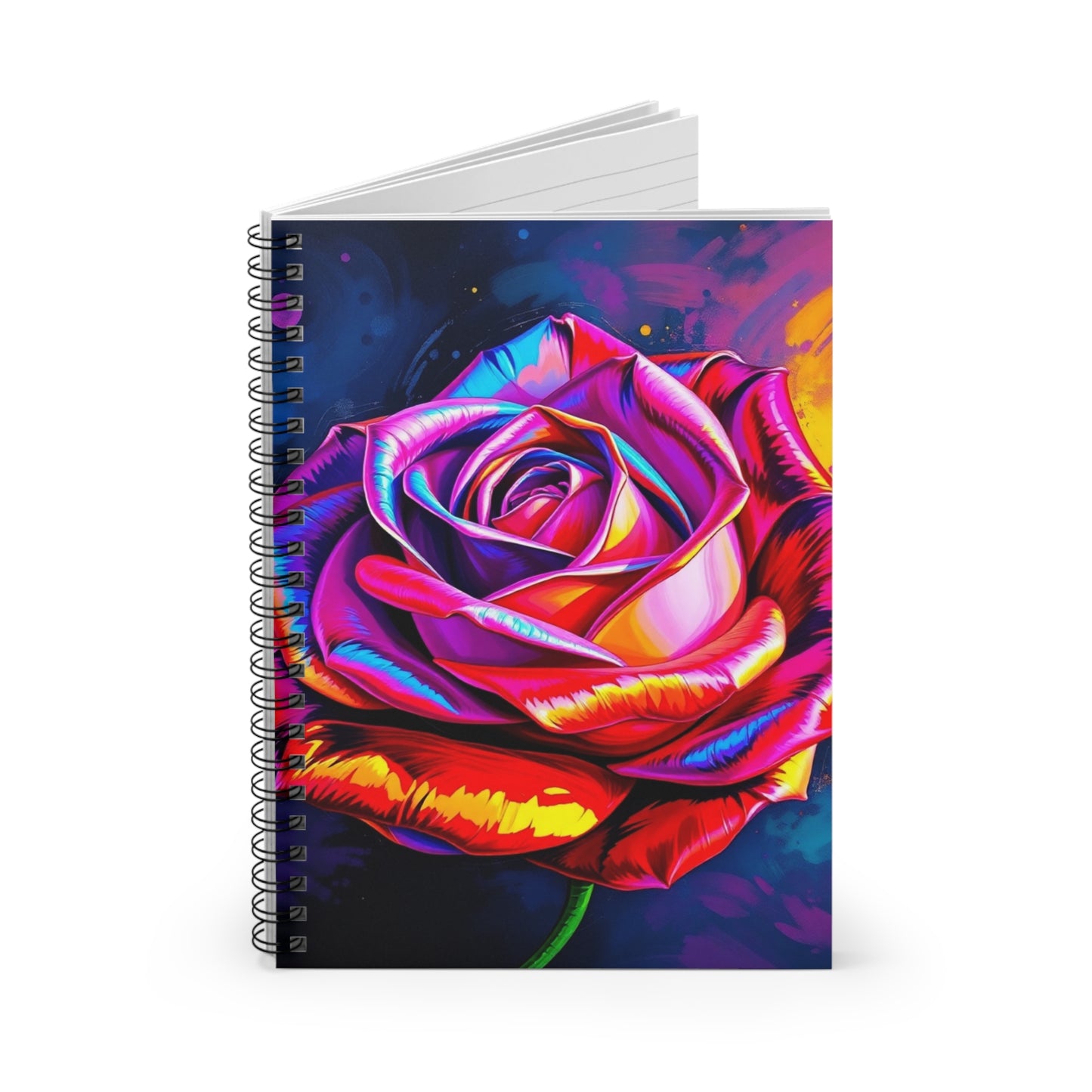 Vibrant Floral Spiral DayBook