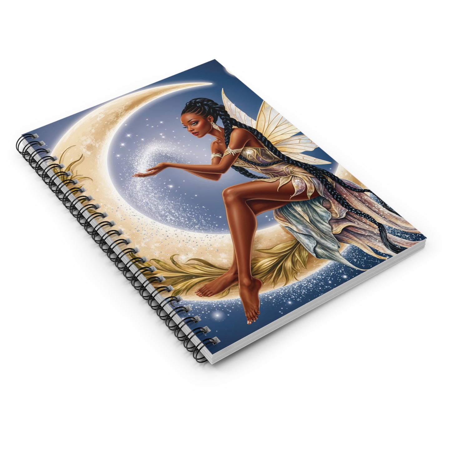 Fayri Black B  Spiral Notebook