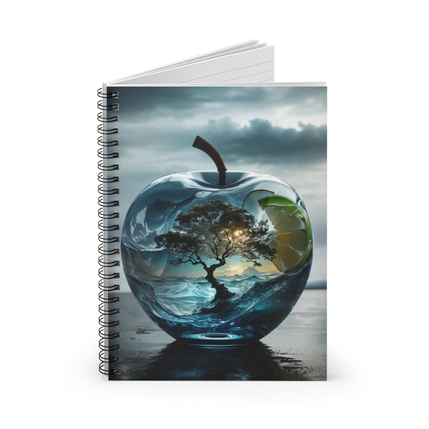 Glass Apple Spiral DayBook